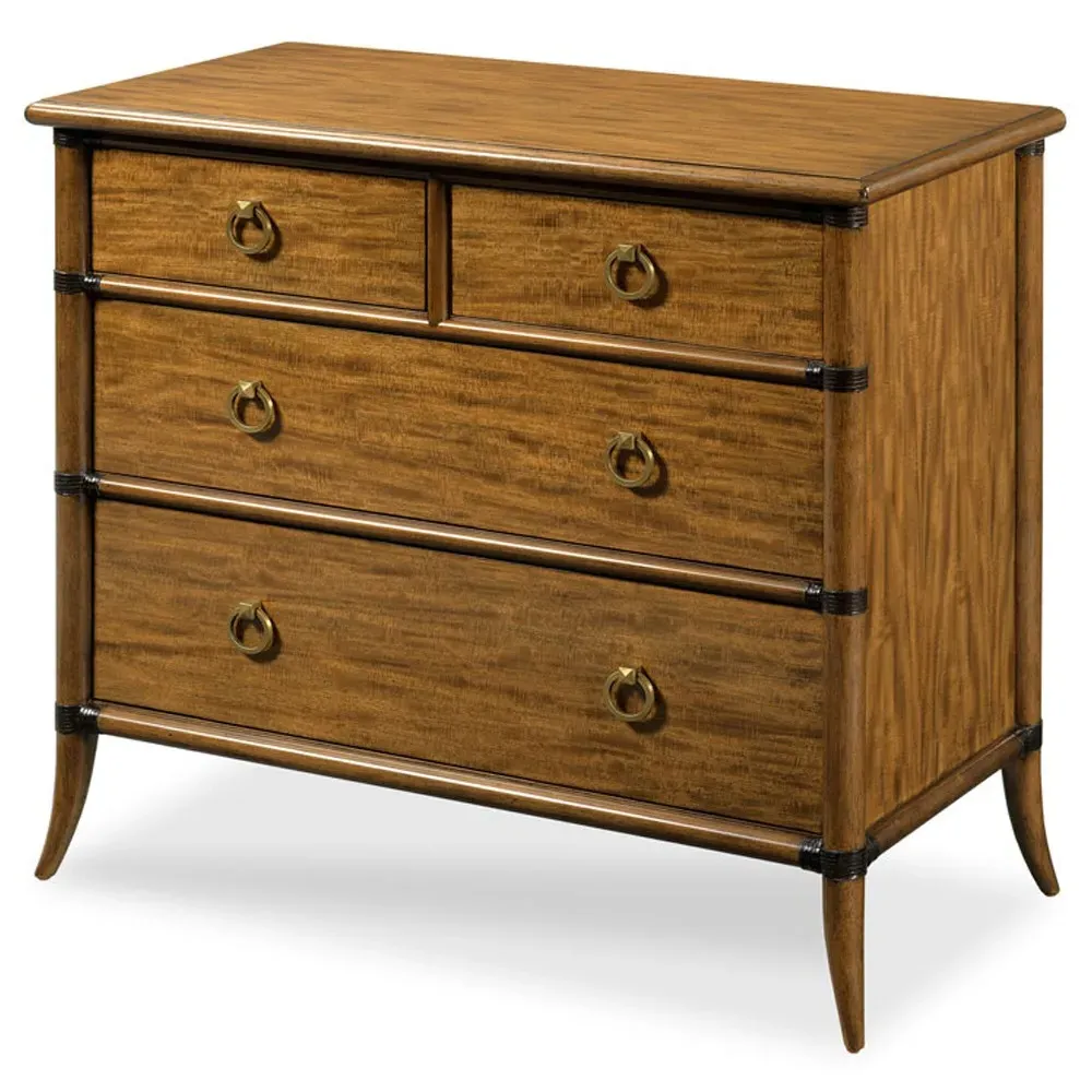 Linwood Wide Nightstand - Brown, Wood