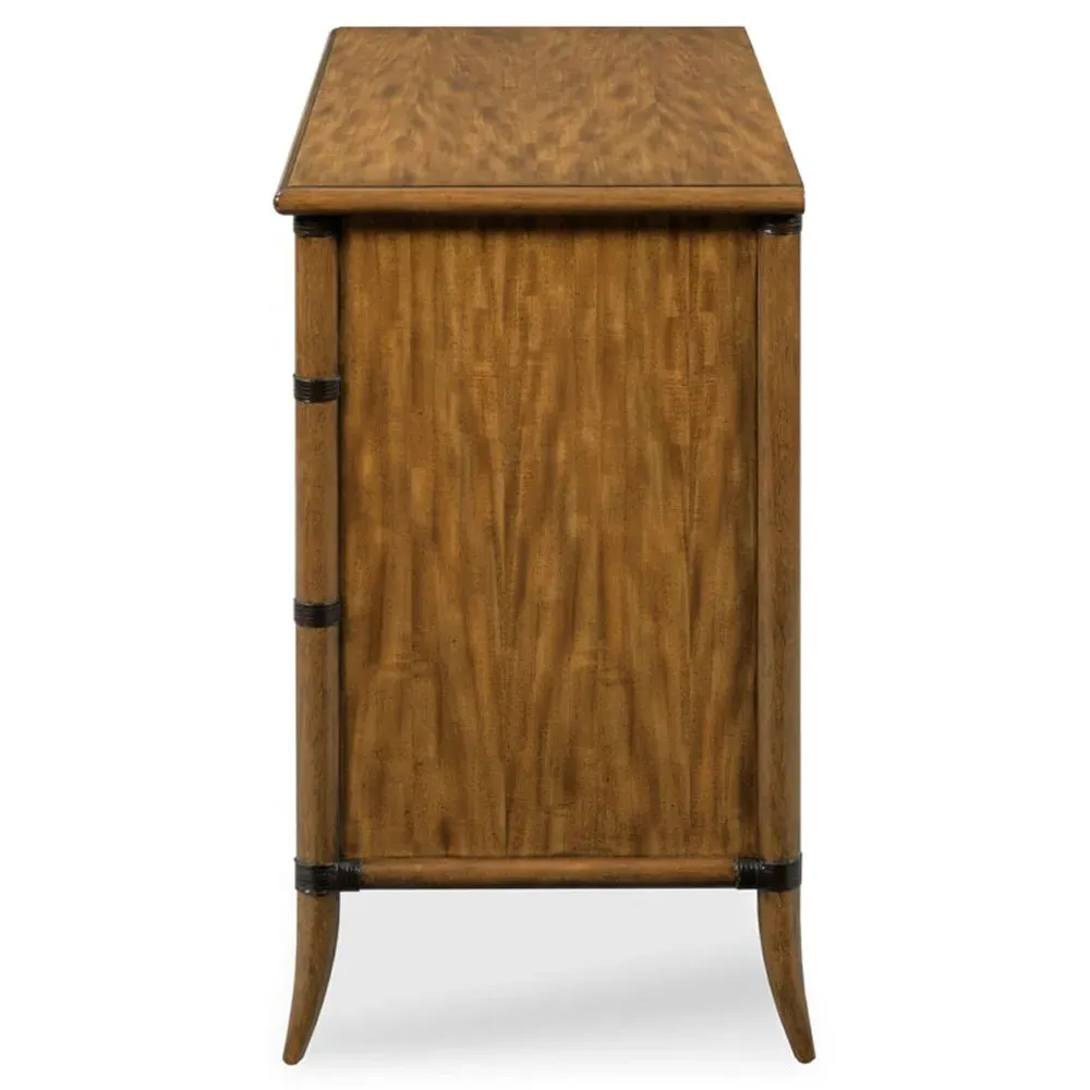 Linwood Wide Nightstand - Brown, Wood