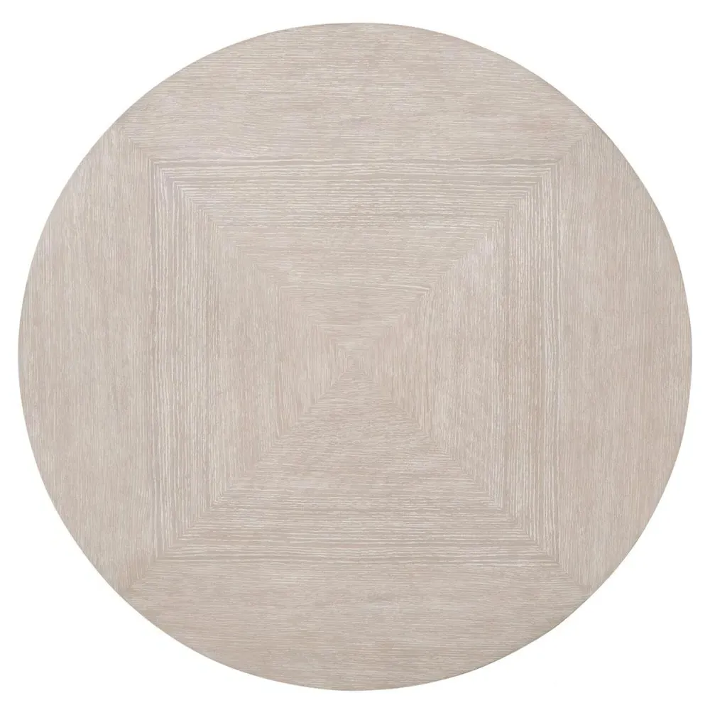 Lionel Round Drum Coffee Table - Grey, Oak