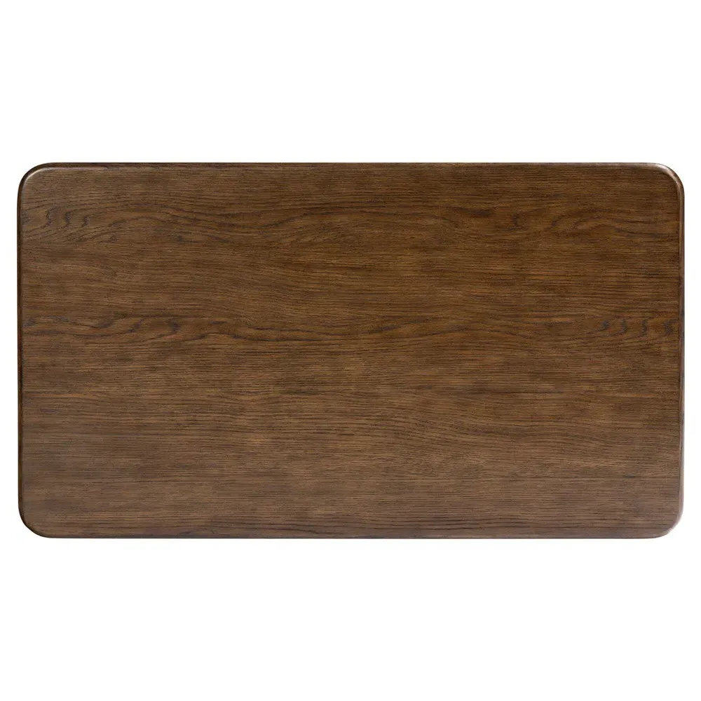 Lionel Wide Nightstand - Brown, Oak