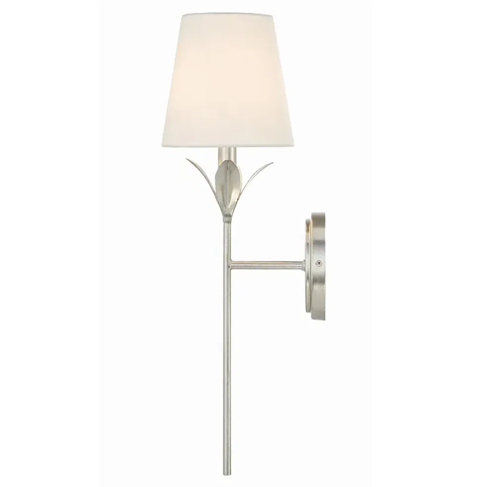 Liora Wall Sconce - Antique Silver, Steel