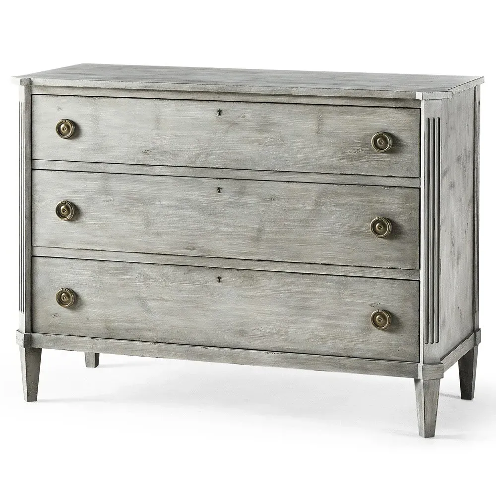 Lisette Dresser - Antique Grey, Acacia