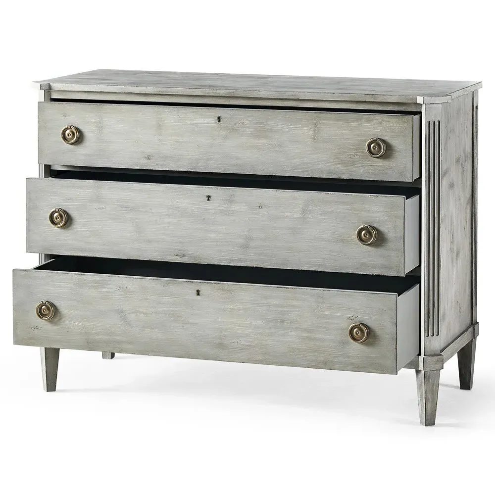 Lisette Dresser - Antique Grey, Acacia