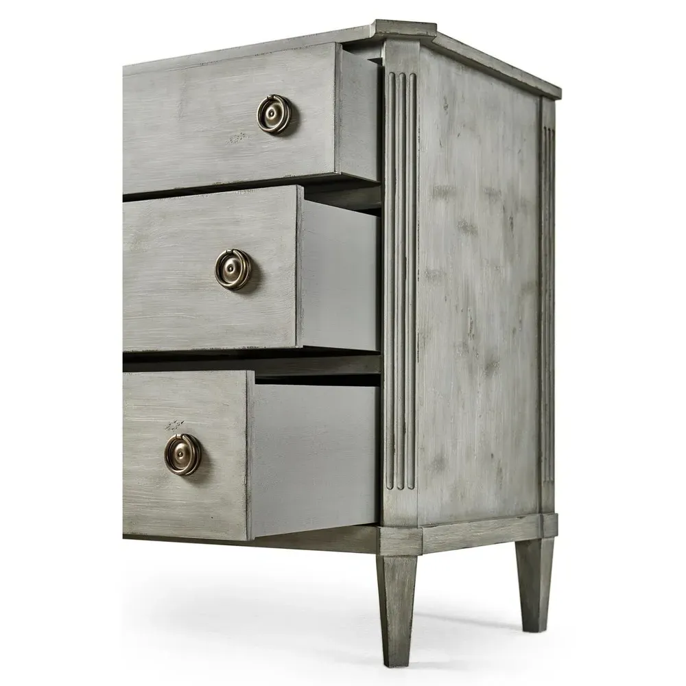 Lisette Dresser - Antique Grey, Acacia