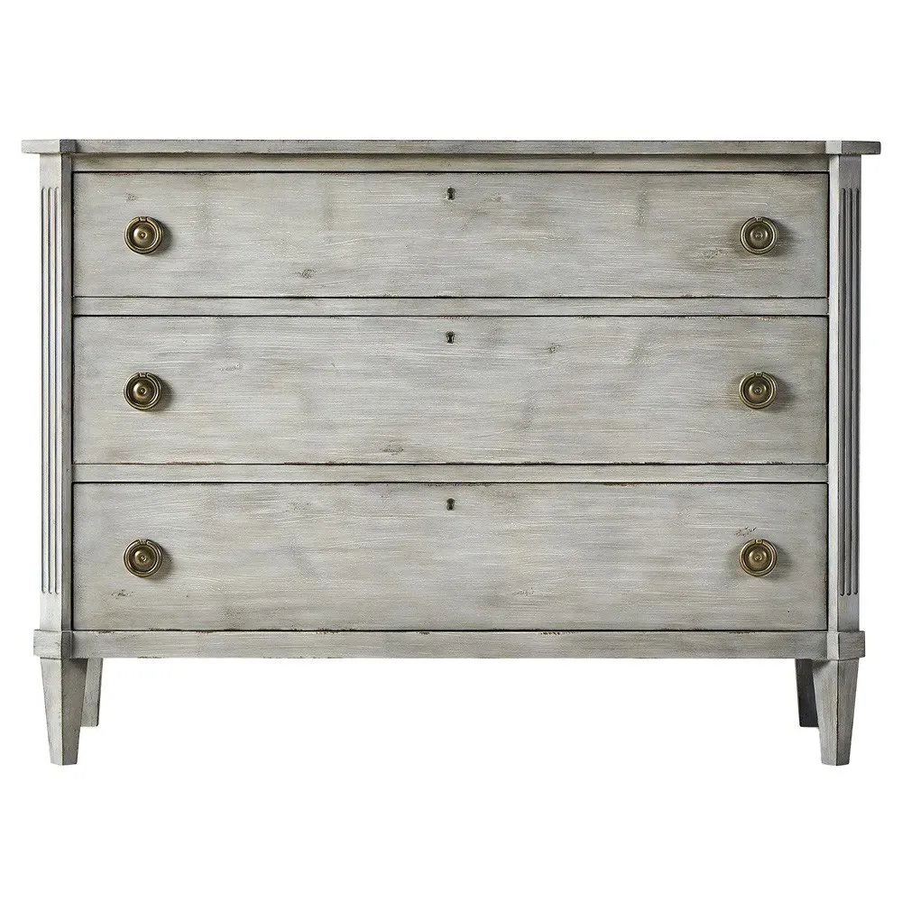 Lisette Dresser - Antique Grey, Acacia