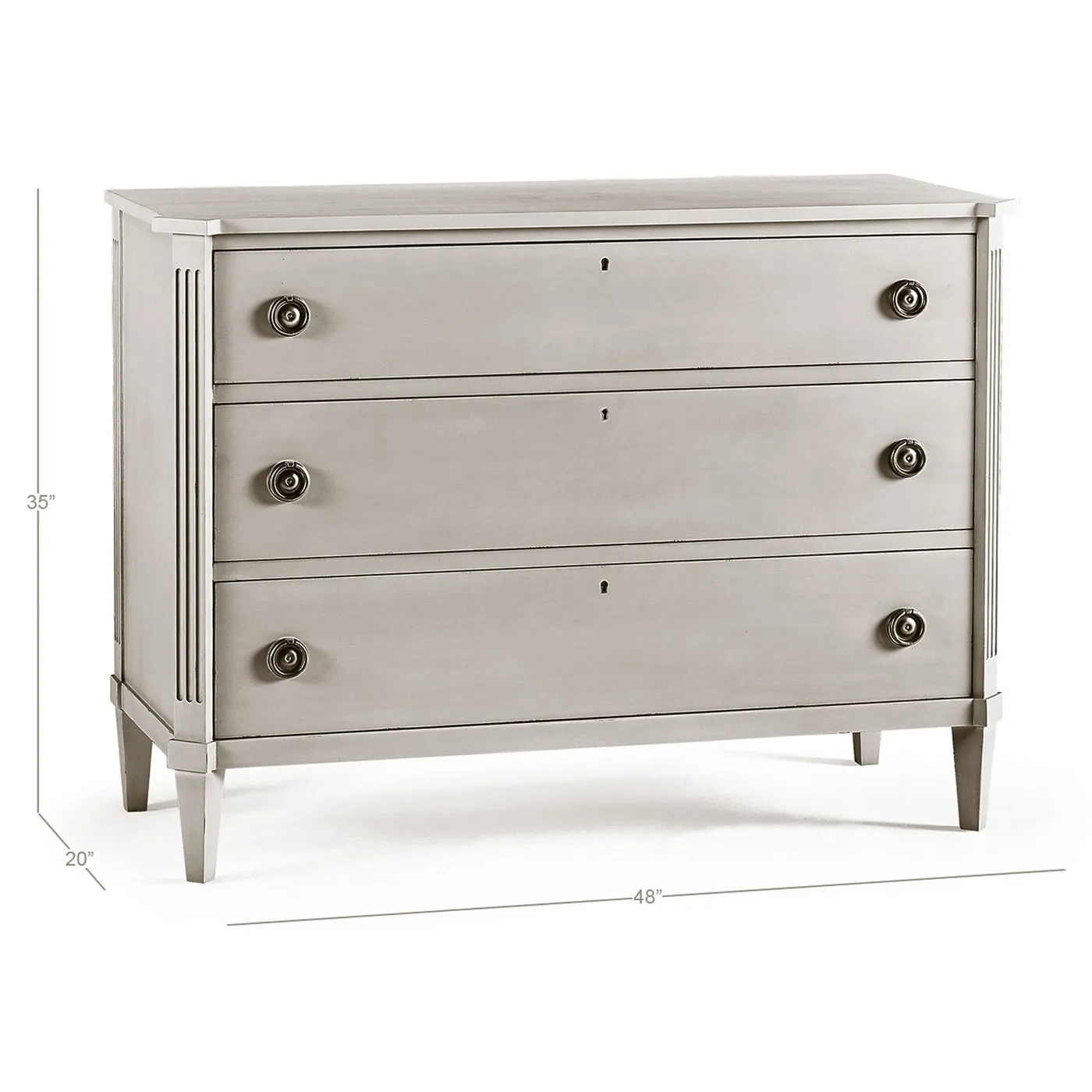 Lisette Dresser - Cream, Acacia