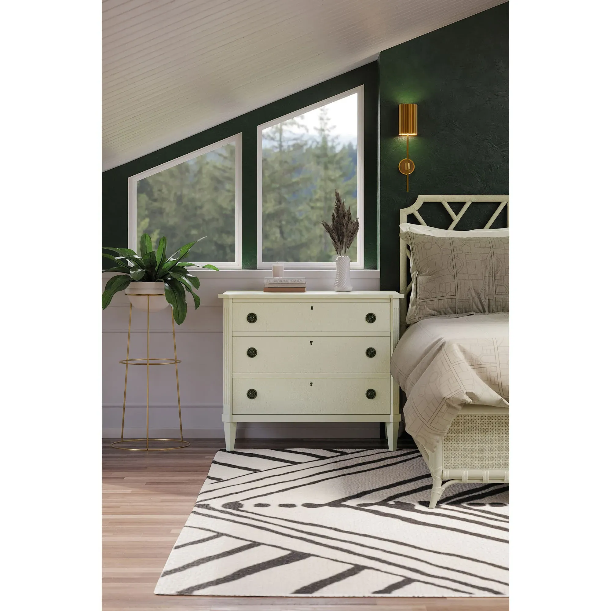 Lisette Dresser - Cream, Acacia