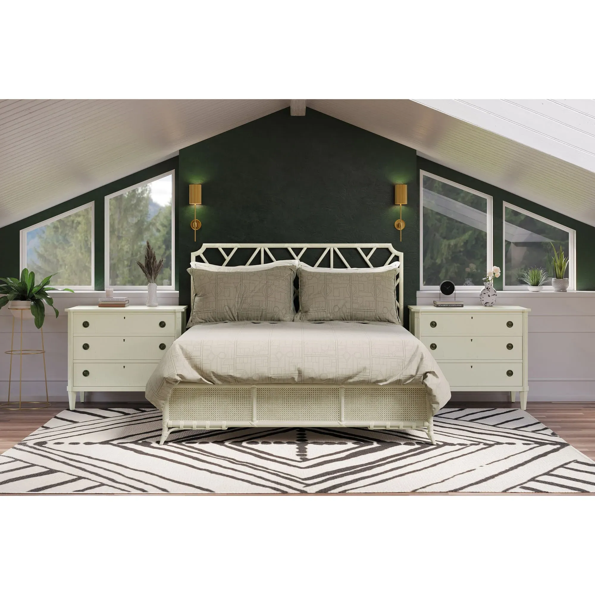 Lisette Dresser - Cream, Acacia