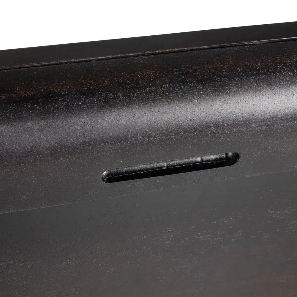 Livia Desk - Worn Black, Acacia