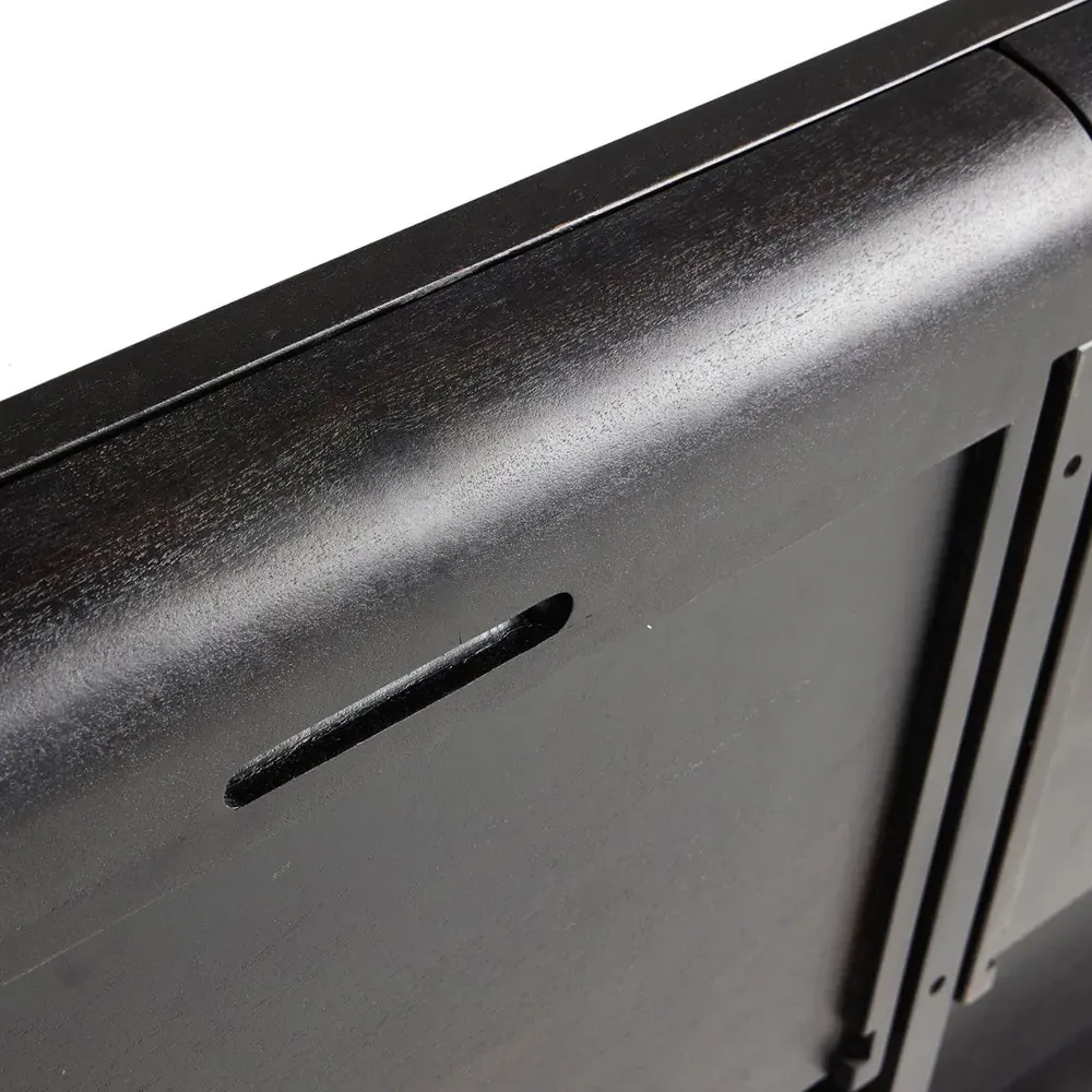 Livia Desk - Worn Black, Acacia