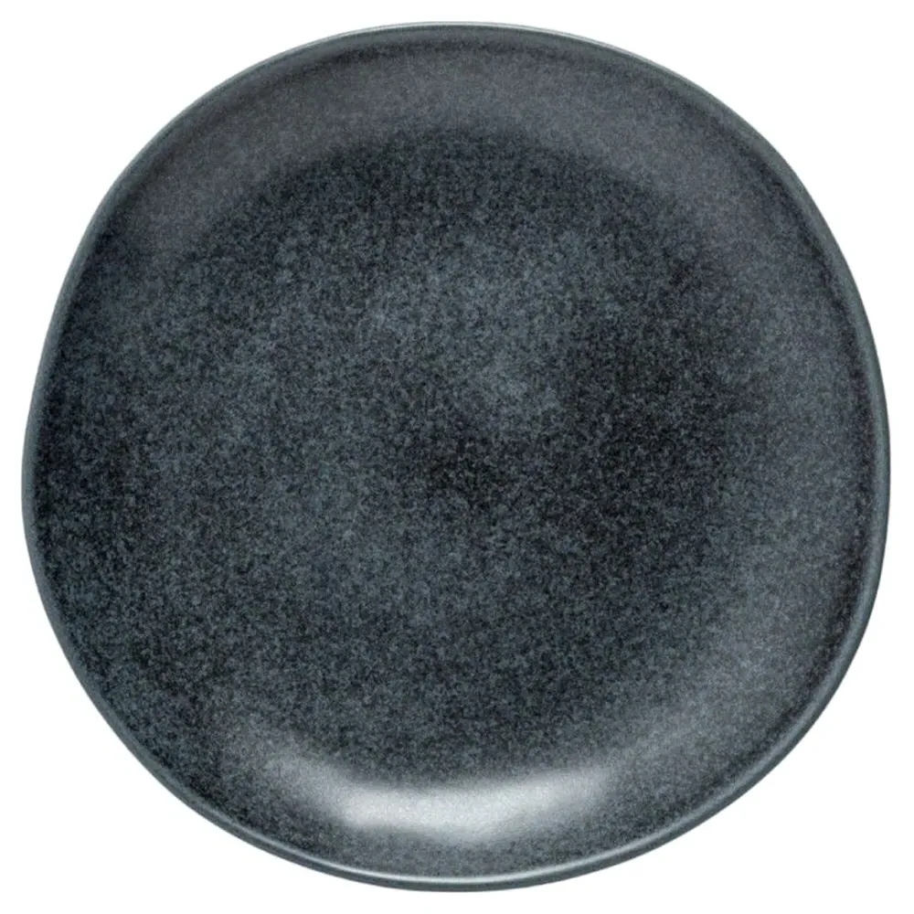Livia Pasta Bowl Set of 4 - Matte Black, Stoneware image