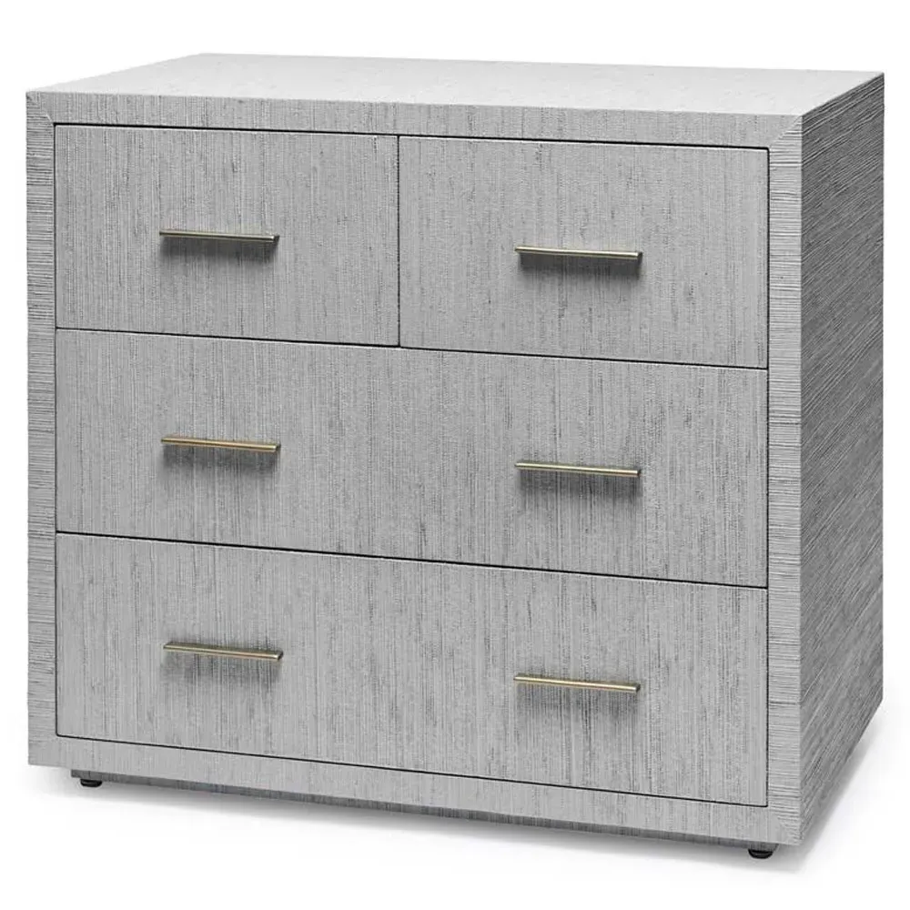 Livia Sisal Bachelor Chest - Grey