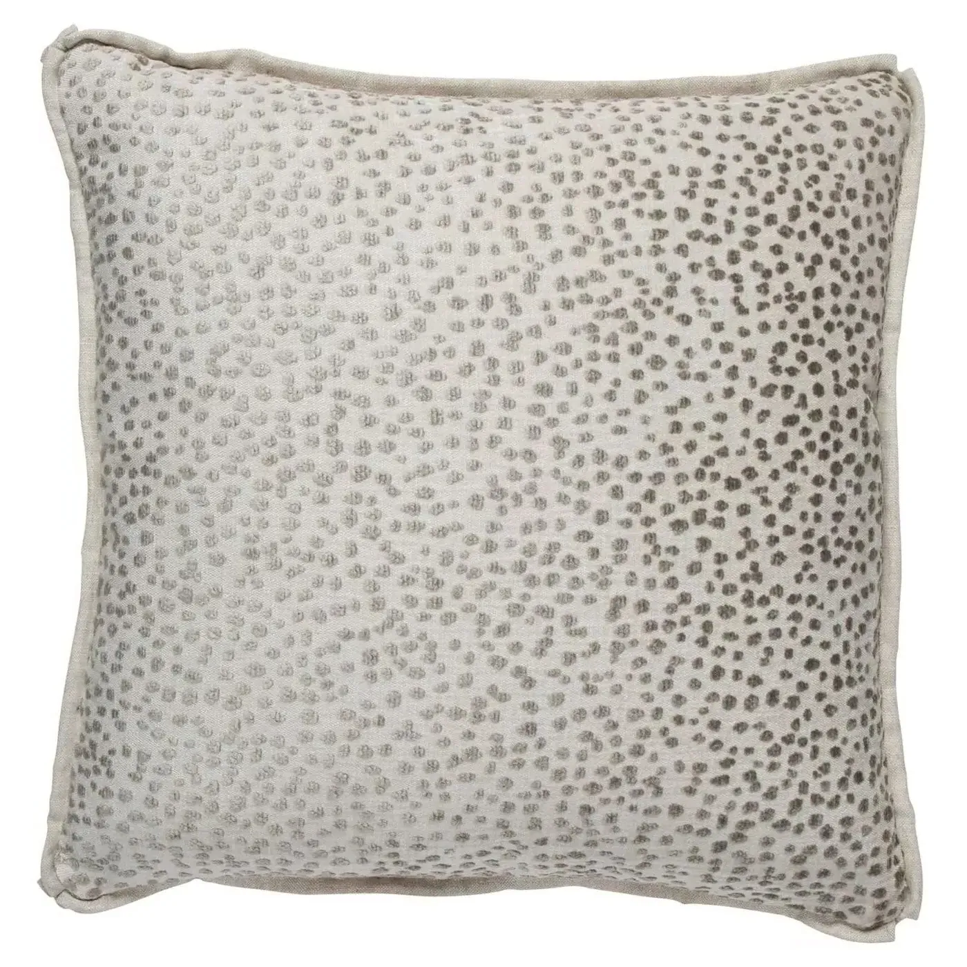 Lizette Textured Throw Pillow - Light Grey