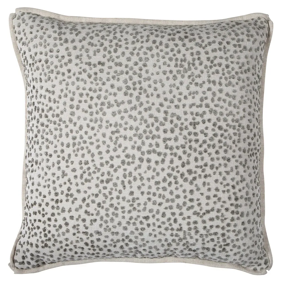 Lizette Textured Throw Pillow - Light Grey