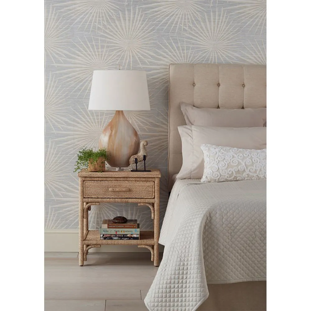 Logan Coastal Beach Ceramic Table Lamp - Amber