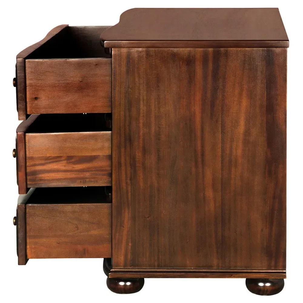 Londyn Dresser - Rubbed Brown, Mahogany