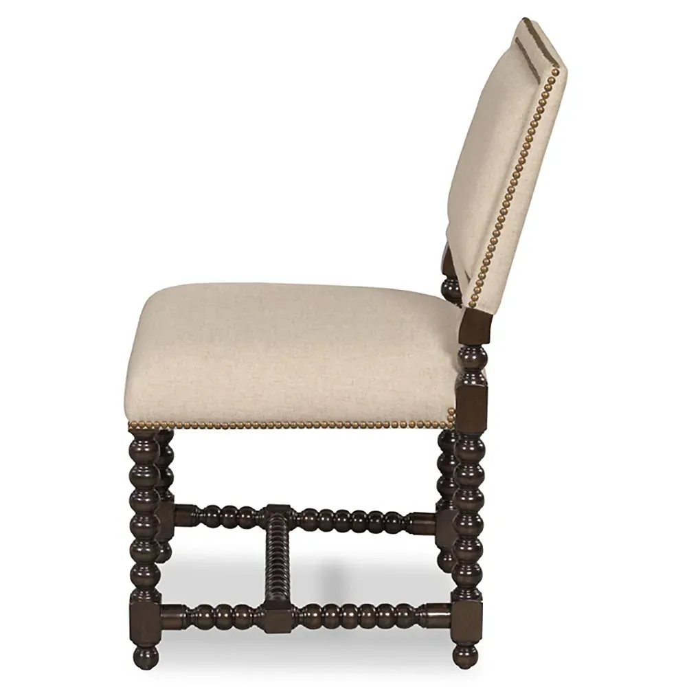 Longmont Dining Chair - Beige, Linen