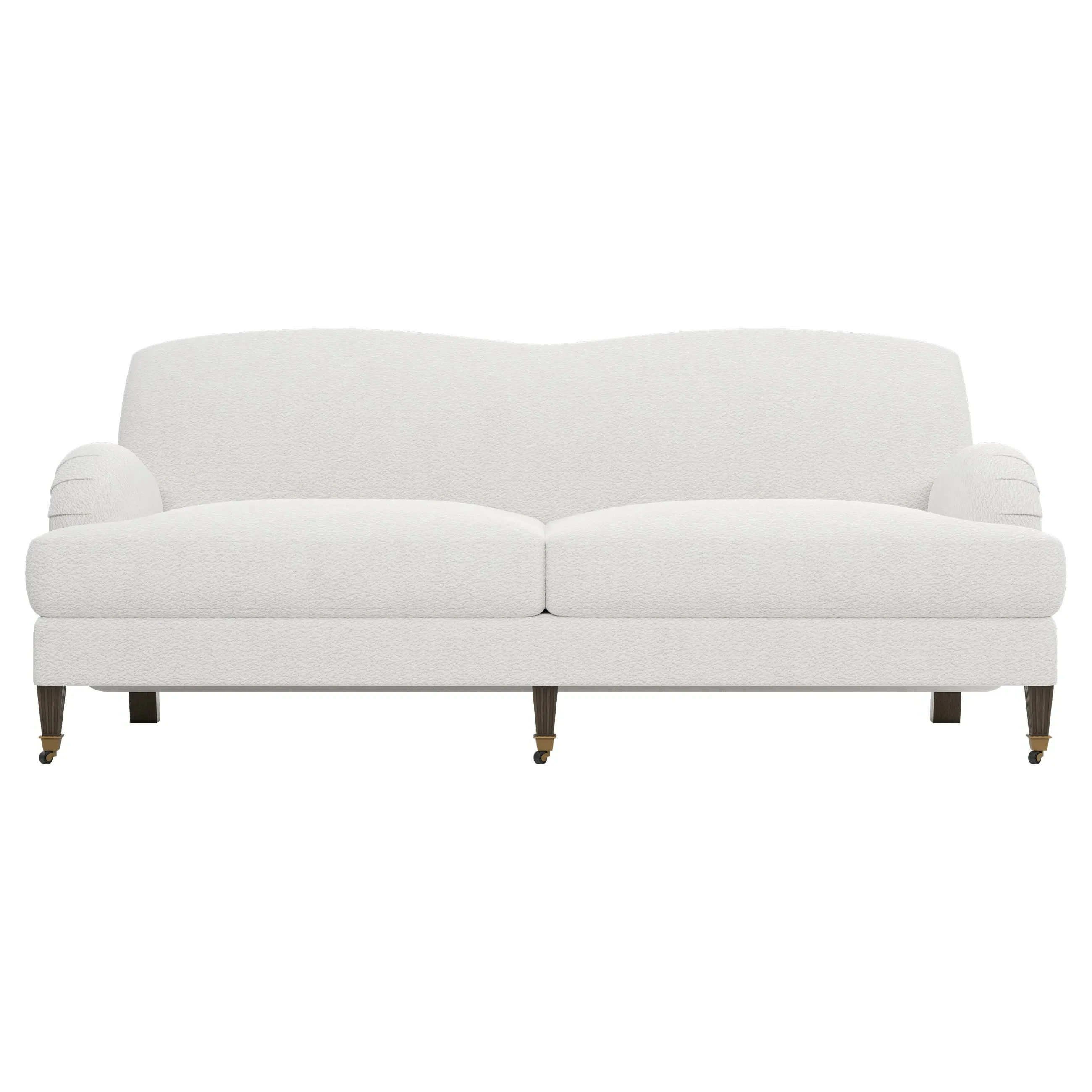 Lorelai Performance Sofa - White Lamb