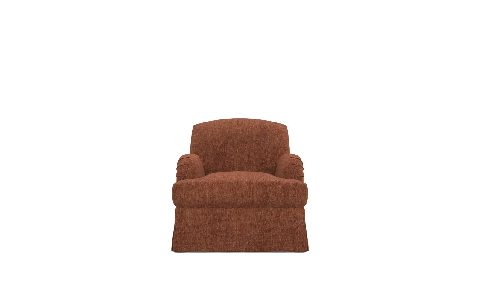 Lorelai Skirted Chair - Chestnut