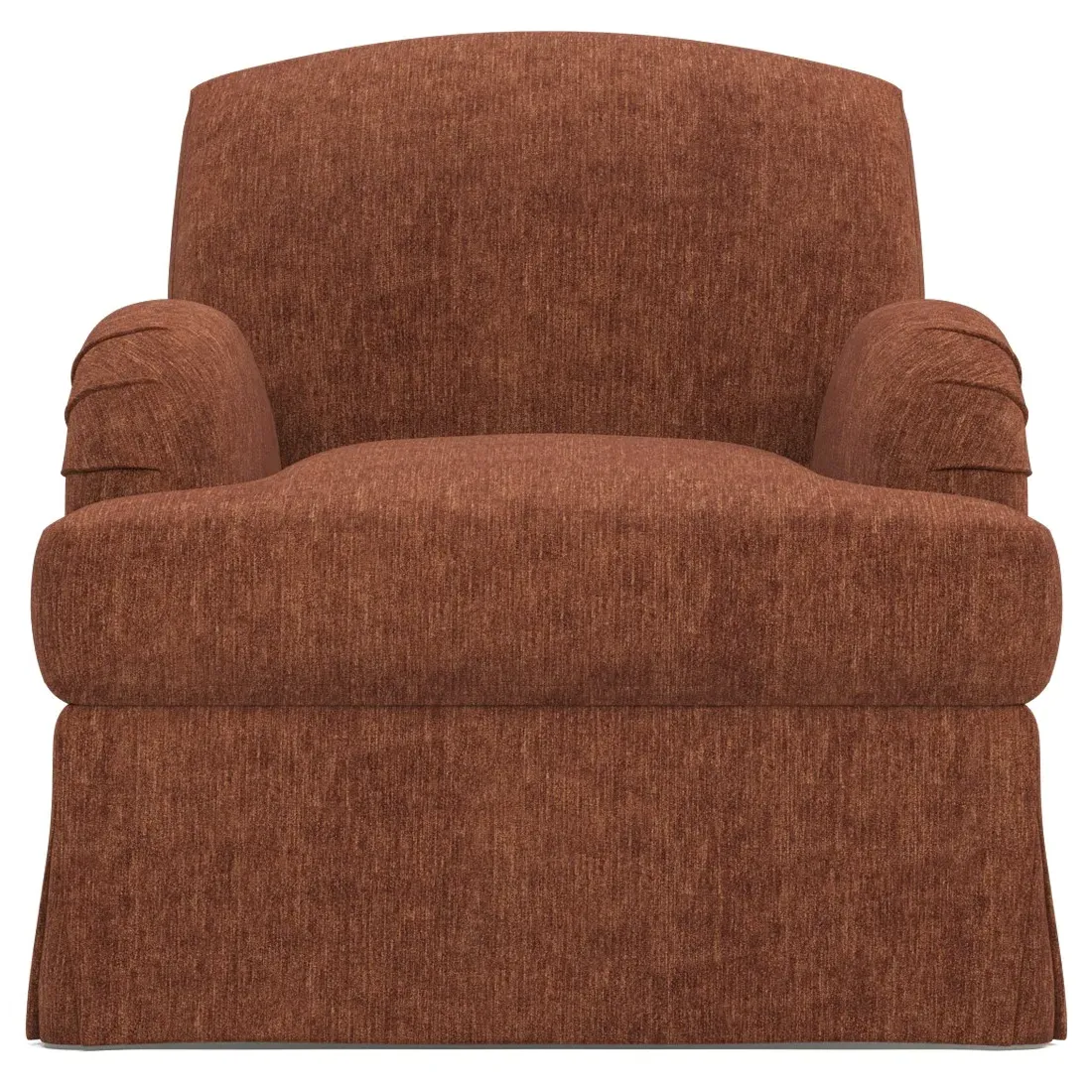 Lorelai Skirted Chair - Chestnut