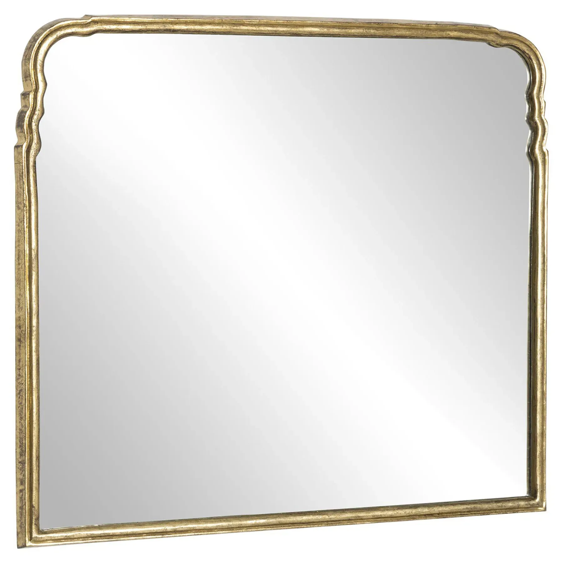 Loren Wall Mirror - Gold, Aluminum