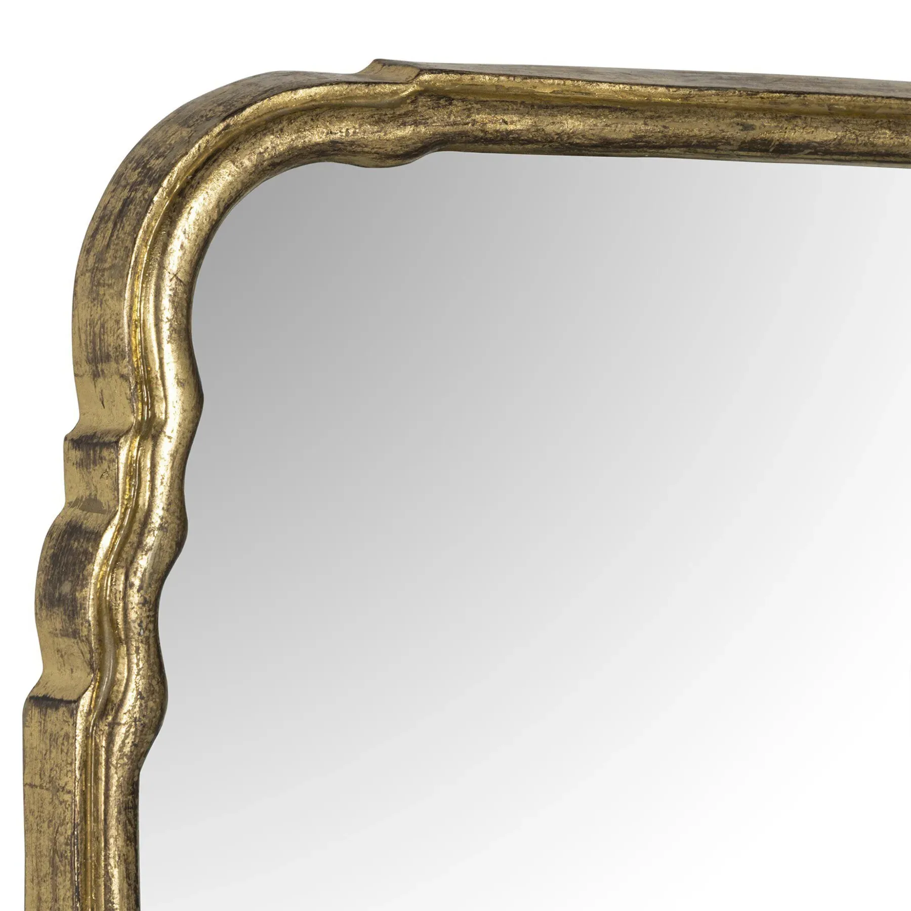 Loren Wall Mirror - Gold, Aluminum