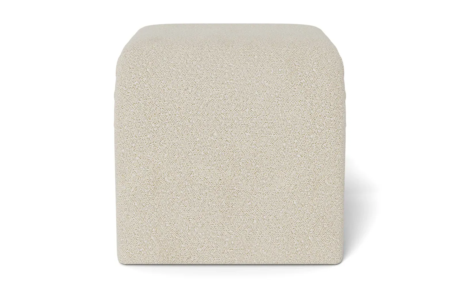 Loreta Ottoman - Sugar Cookie, Boucle