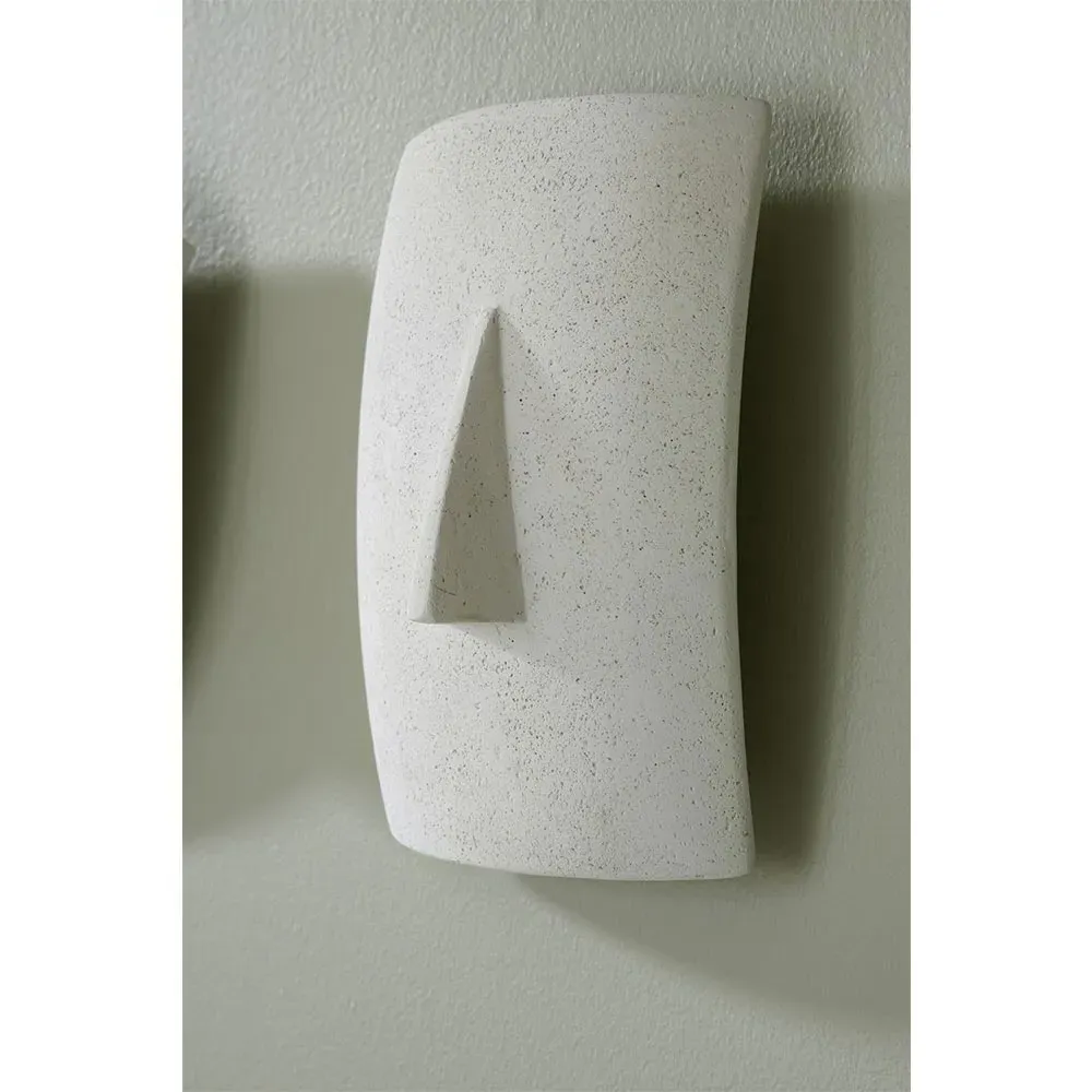 Loretta Geometric Cycladic Wall Sculpture Set - White