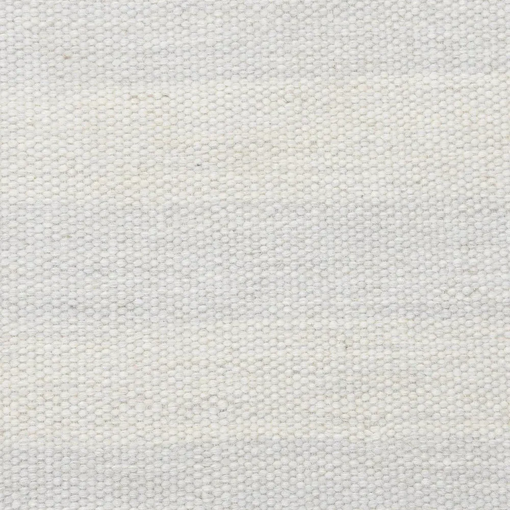 Loretta Striped Rug - White, Wool
