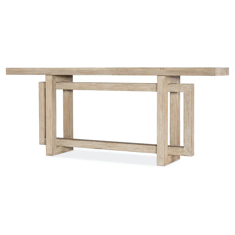 Lorie Rectangular Console Table - Brown, Acacia Wood image
