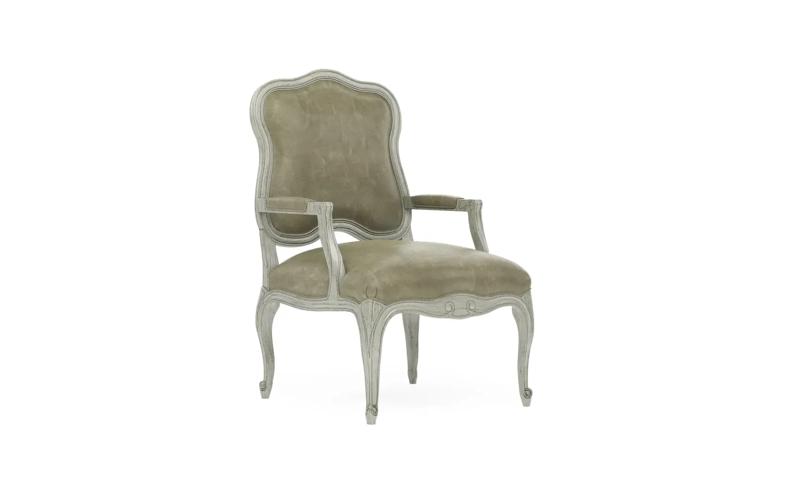 Lorraine Chair - Juniper, Leather