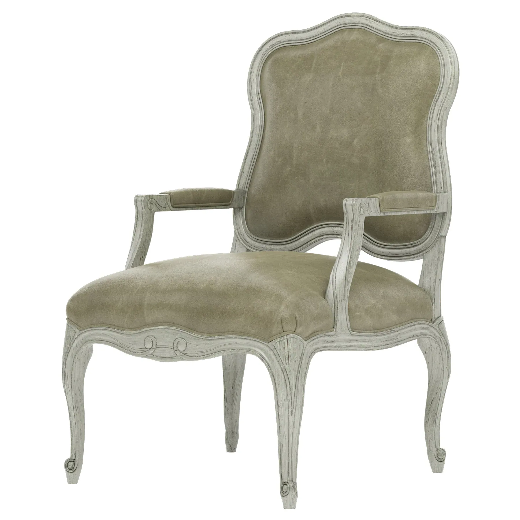 Lorraine Chair - Juniper, Leather