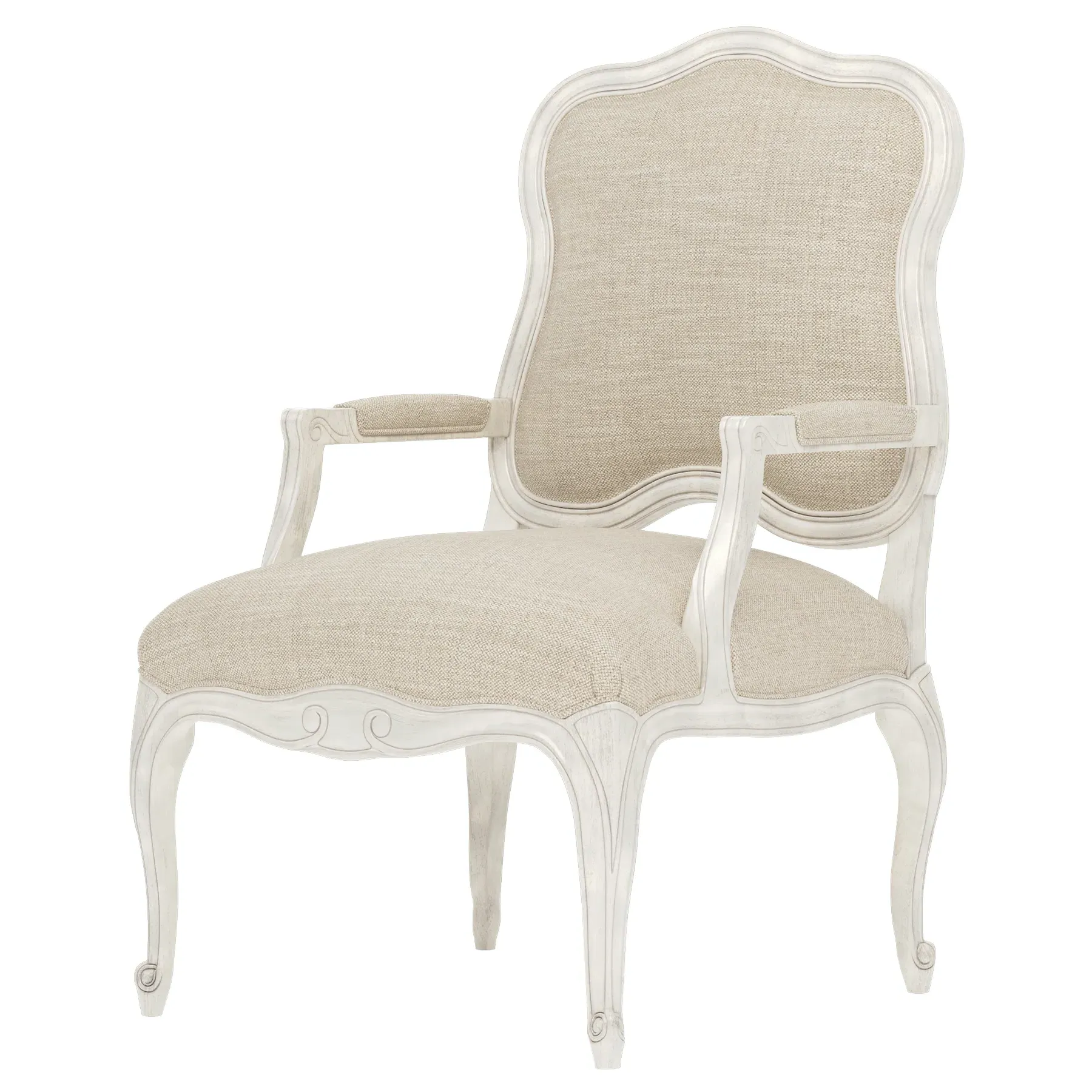 Lorraine Textured Weave Chair - Pebble Shore, Hardwood