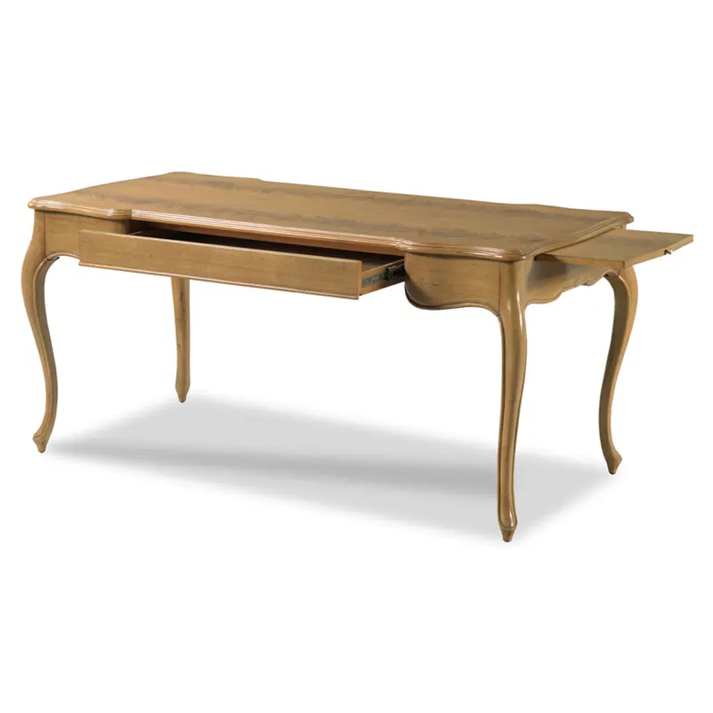 Louise French Country Rectangular Desk - Brown, Wood