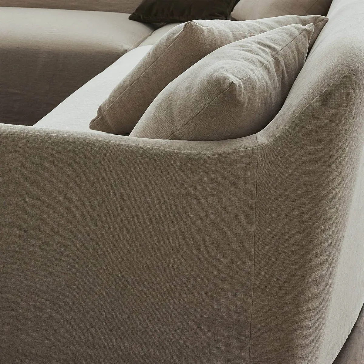 Lowell Broadway Corner Sectional - Dune, Linen