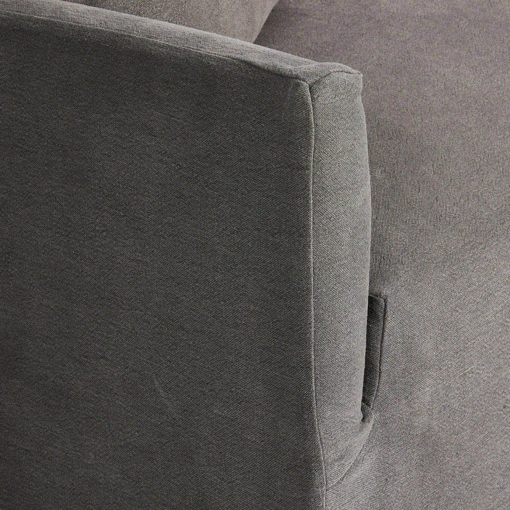 Lowell Slipcover Sofa - Broadway Denim, Linen