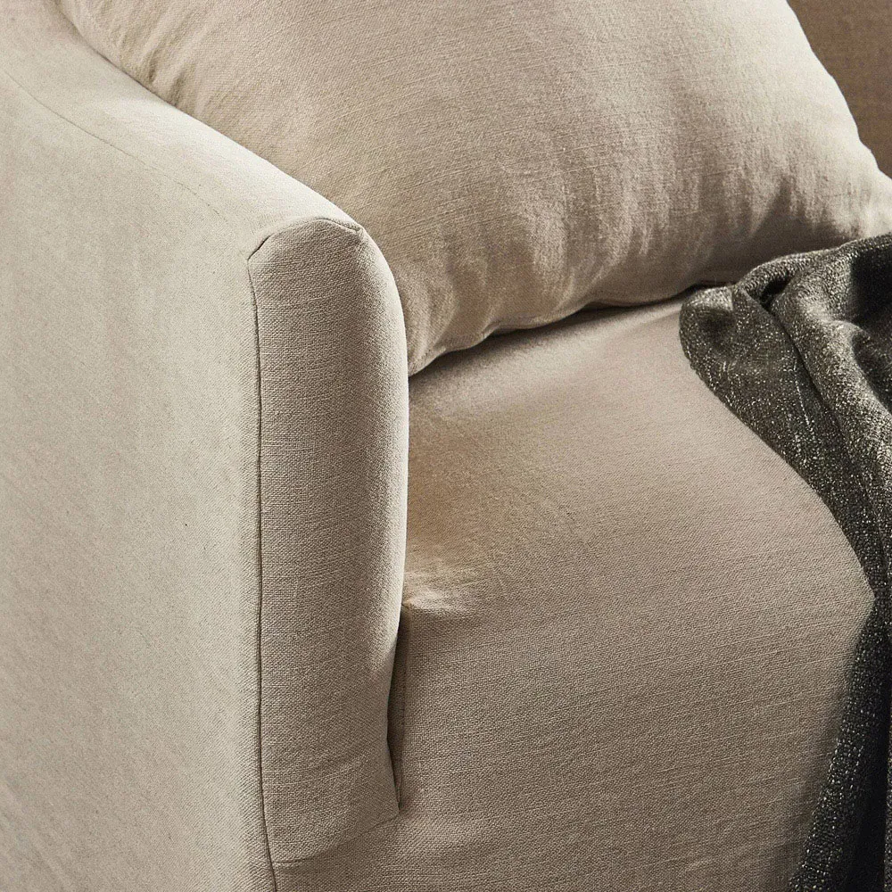Lowell Slipcover Sofa - Broadway Dune, Linen