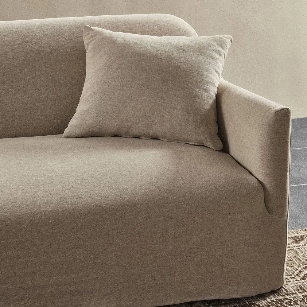 Lowell Slipcover Sofa - Broadway Dune, Linen