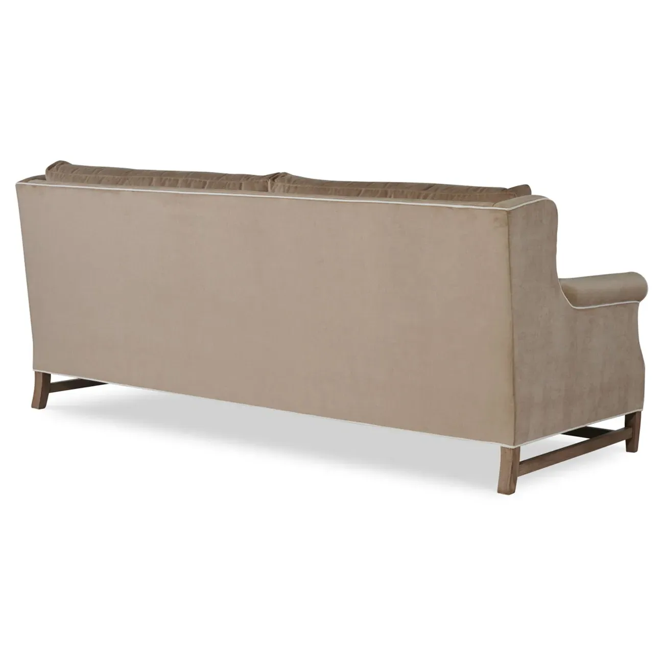 Lowen 3-Seater Sofa - Beige, Velvet