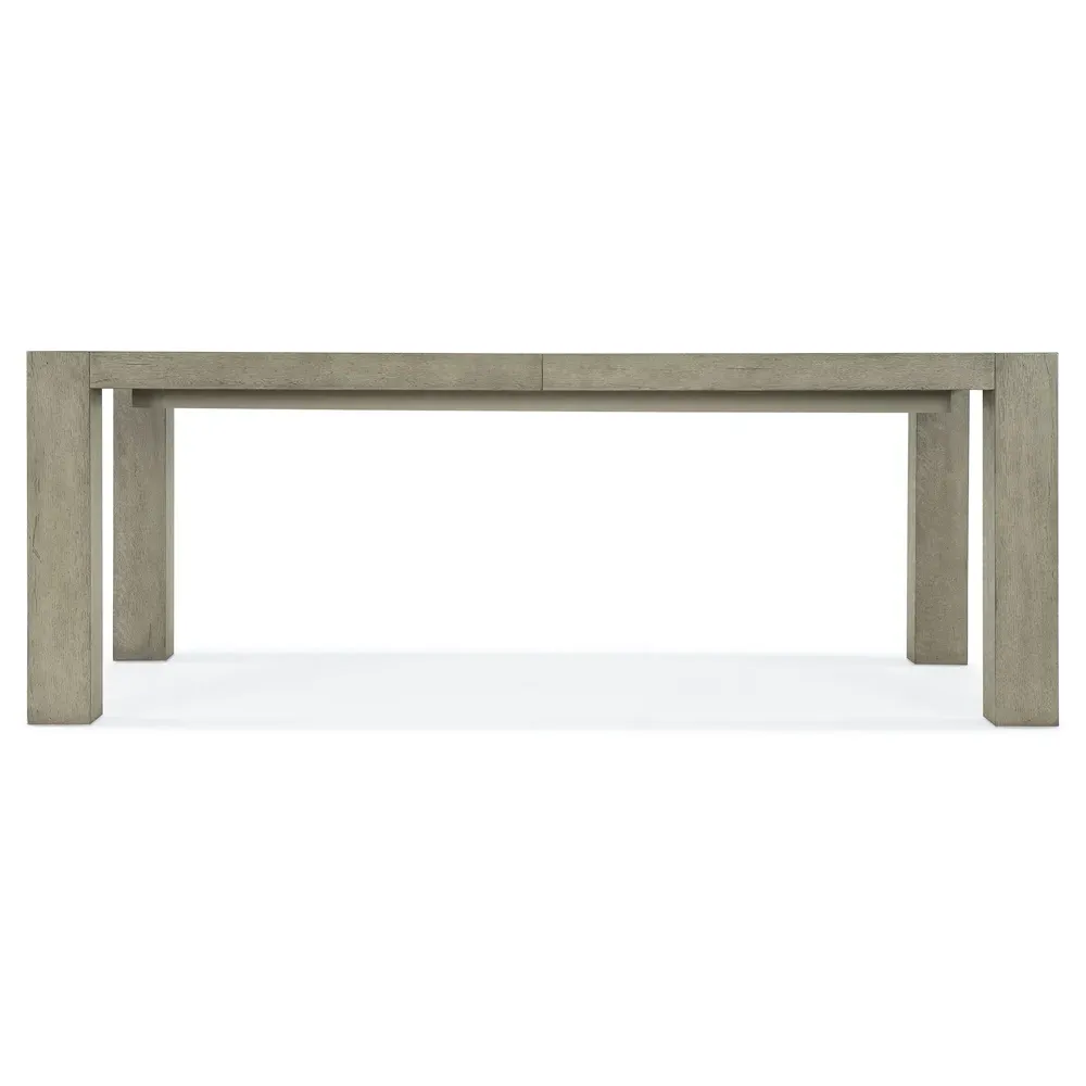 Luca Rectangular Extendable Dining Table - Grey, Oak image