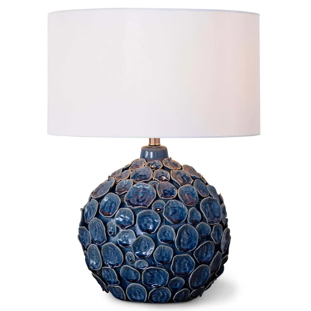 Lucia Ceramic Table Lamp - Blue
