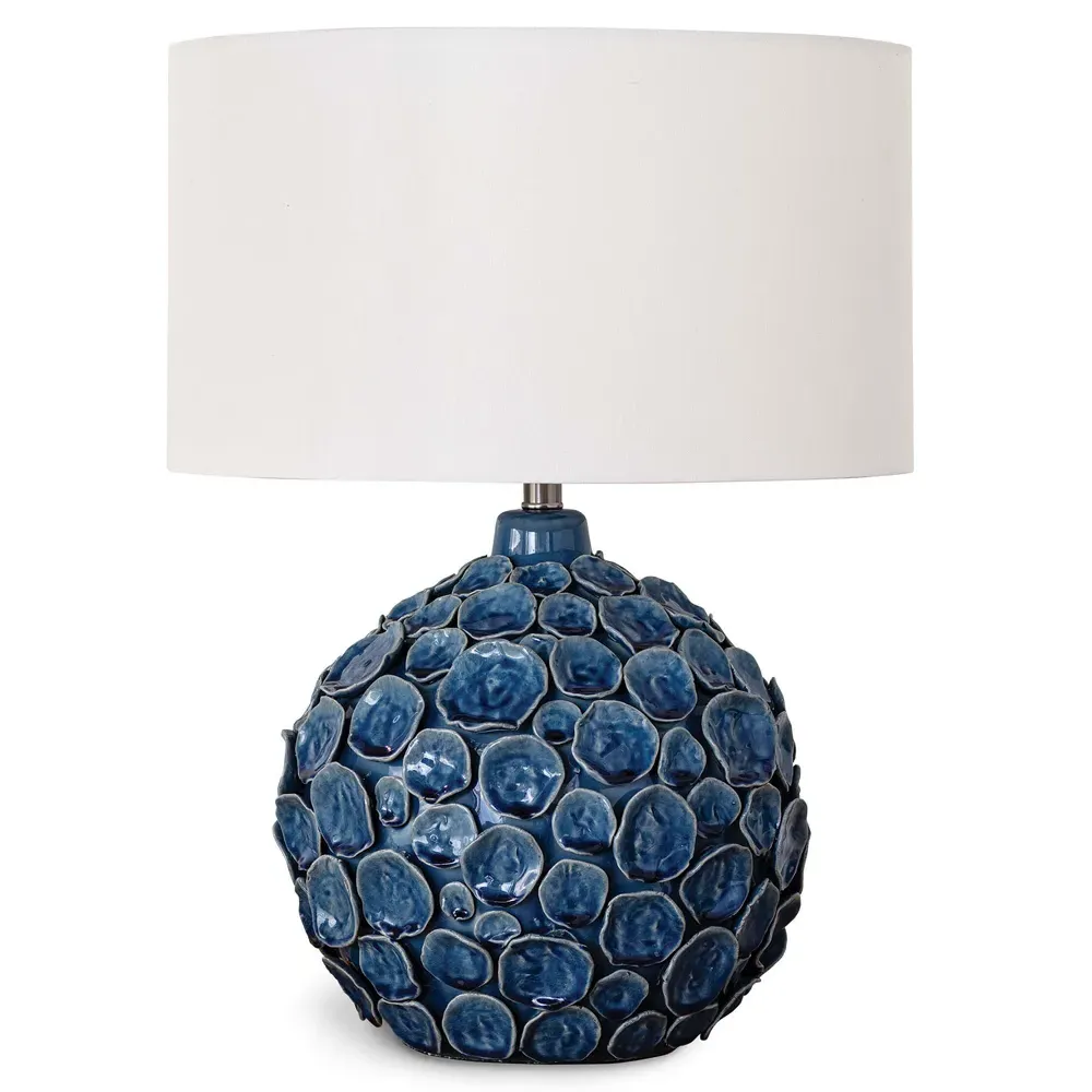 Lucia Ceramic Table Lamp - Blue image