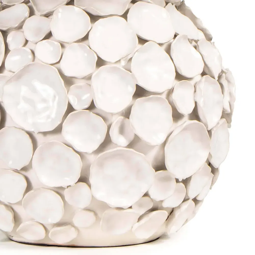 Lucia Ceramic Table Lamp - White