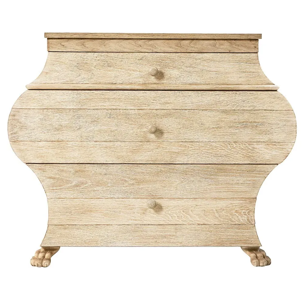 Lucian Chest - Whitewashed, Acacia