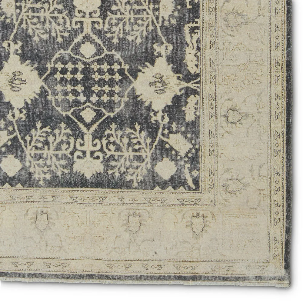 Luciana Medallion Patterned Rug - Navy, Cotton