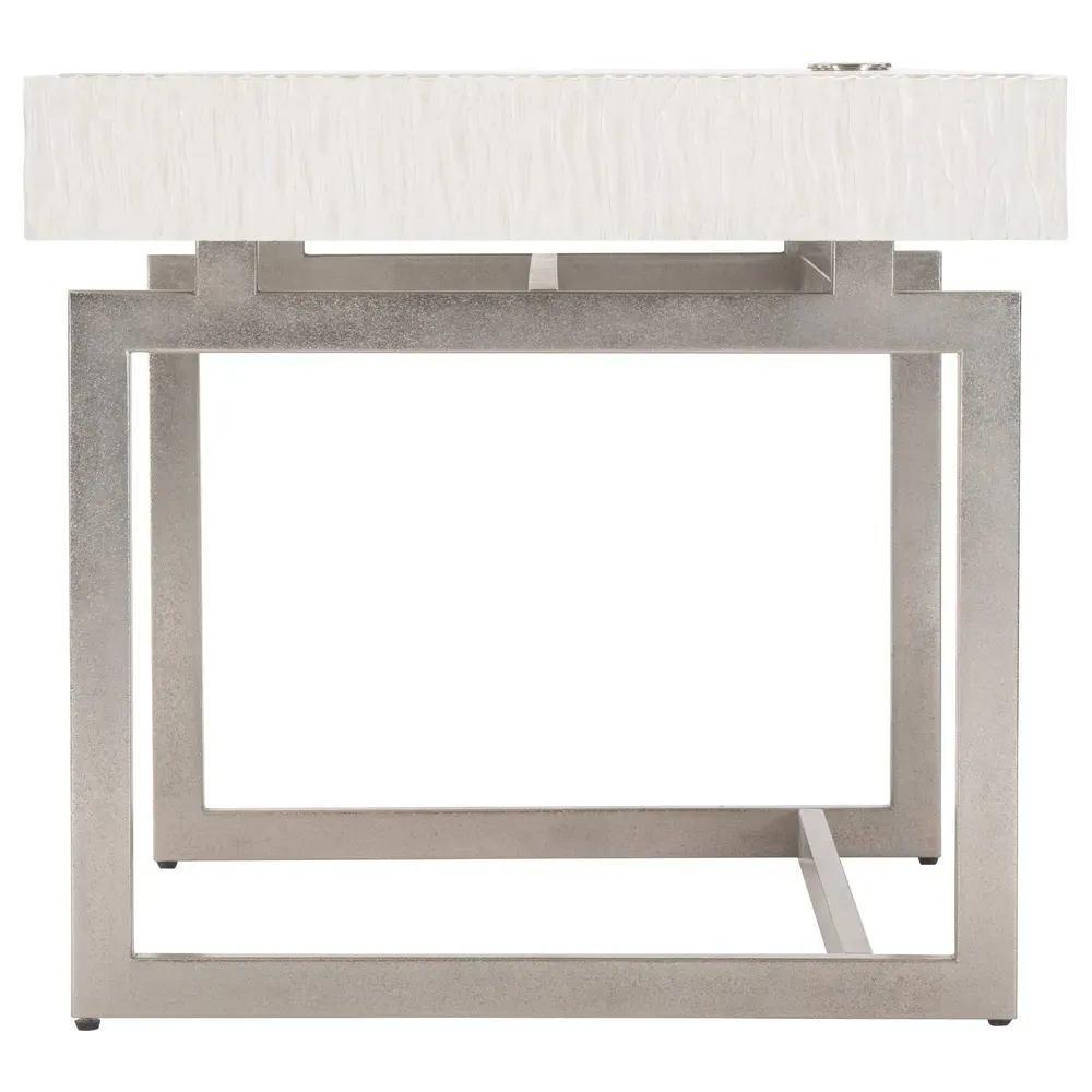 Lucilla Desk - White, Oak Wood