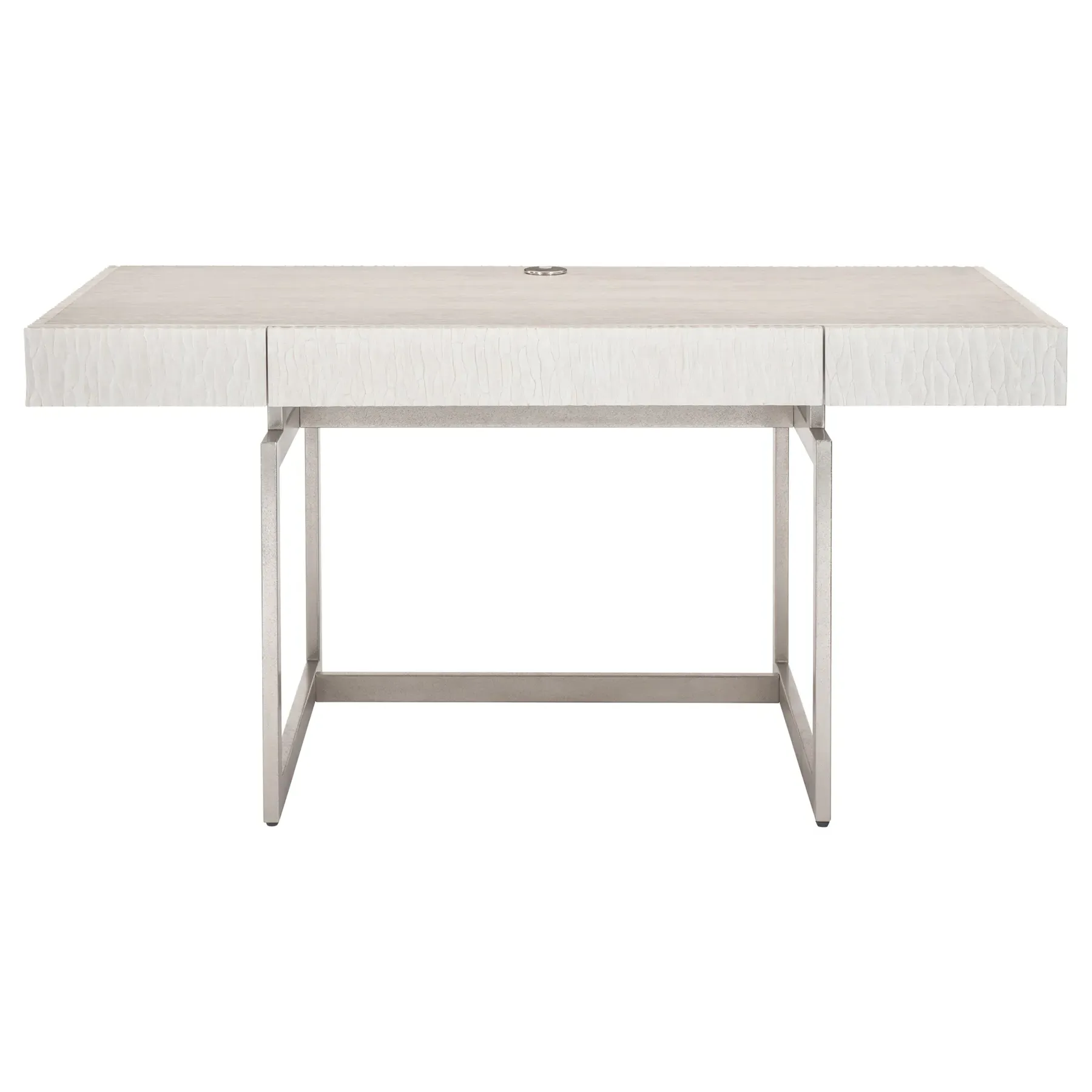 Lucilla Desk - White, Oak Wood image