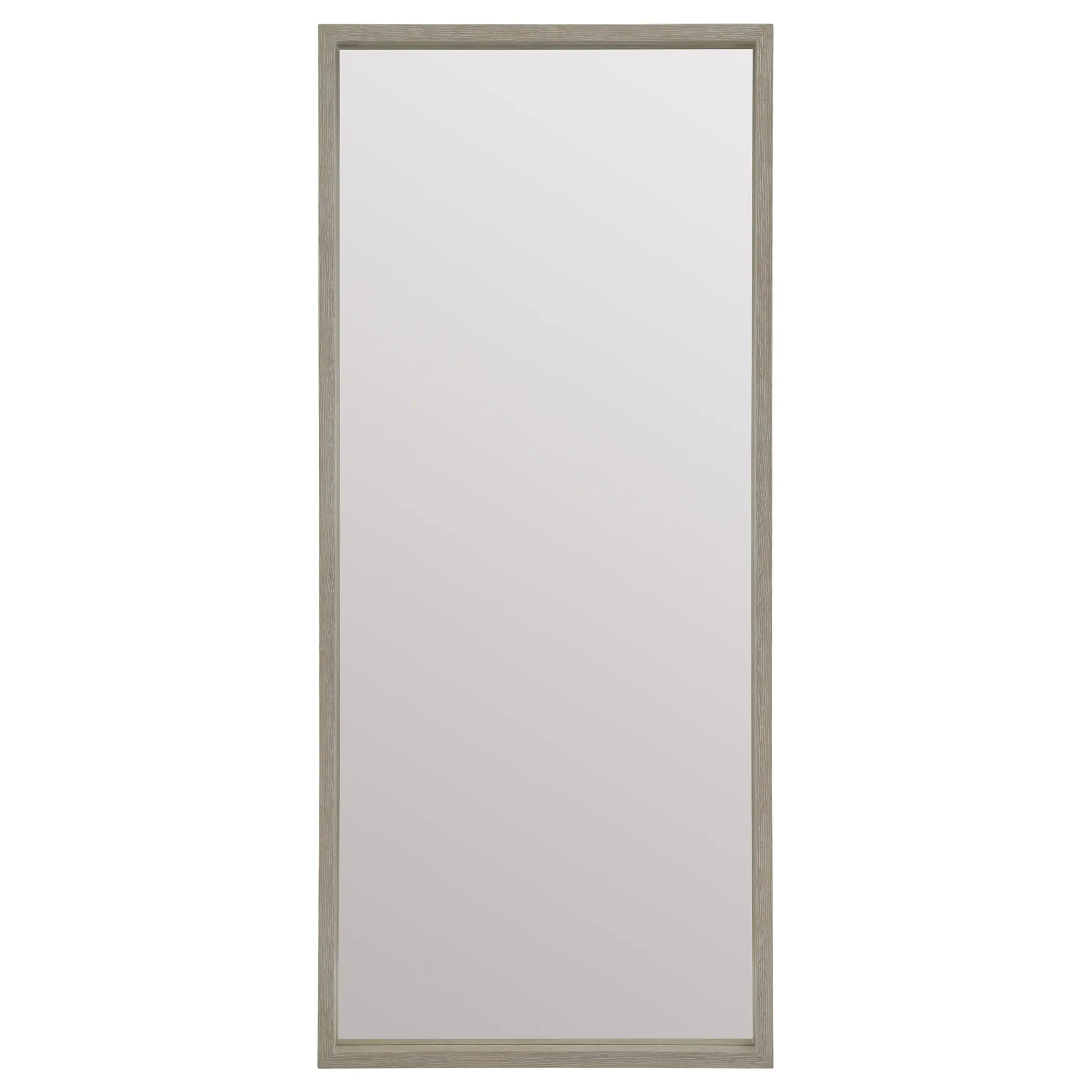 Lucilla Rectangular Floor Mirror - Brown, Wood image