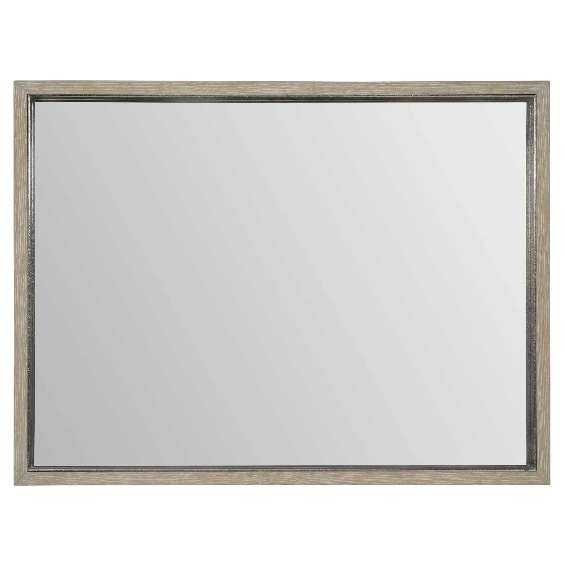 Lucilla Rectangular Wall Mirror - Brown, Wood