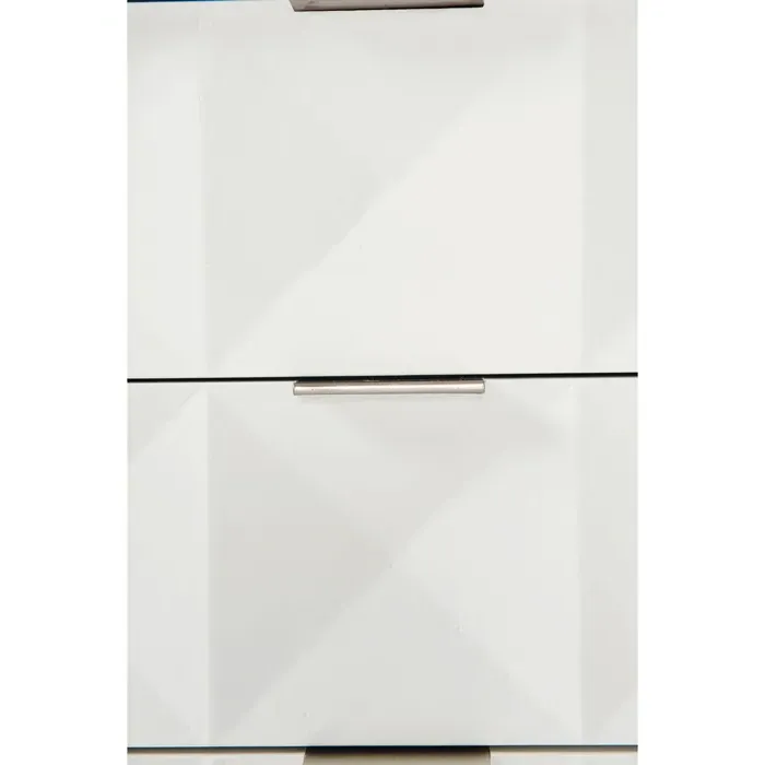 Lucille 3-Drawer Nightstand - Grey, Wood